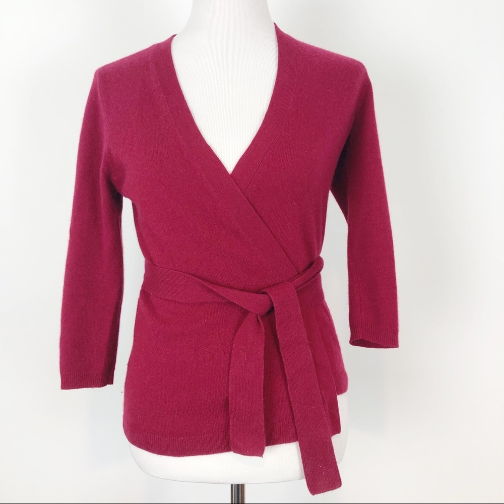 ANN TAYLOR PETITE CASHMERE SWEATER SZ SP